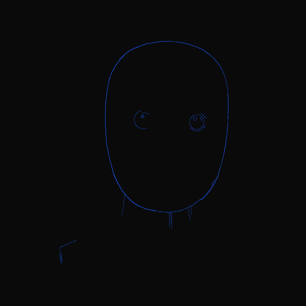 Stylized line drawing of the 1X Neo
